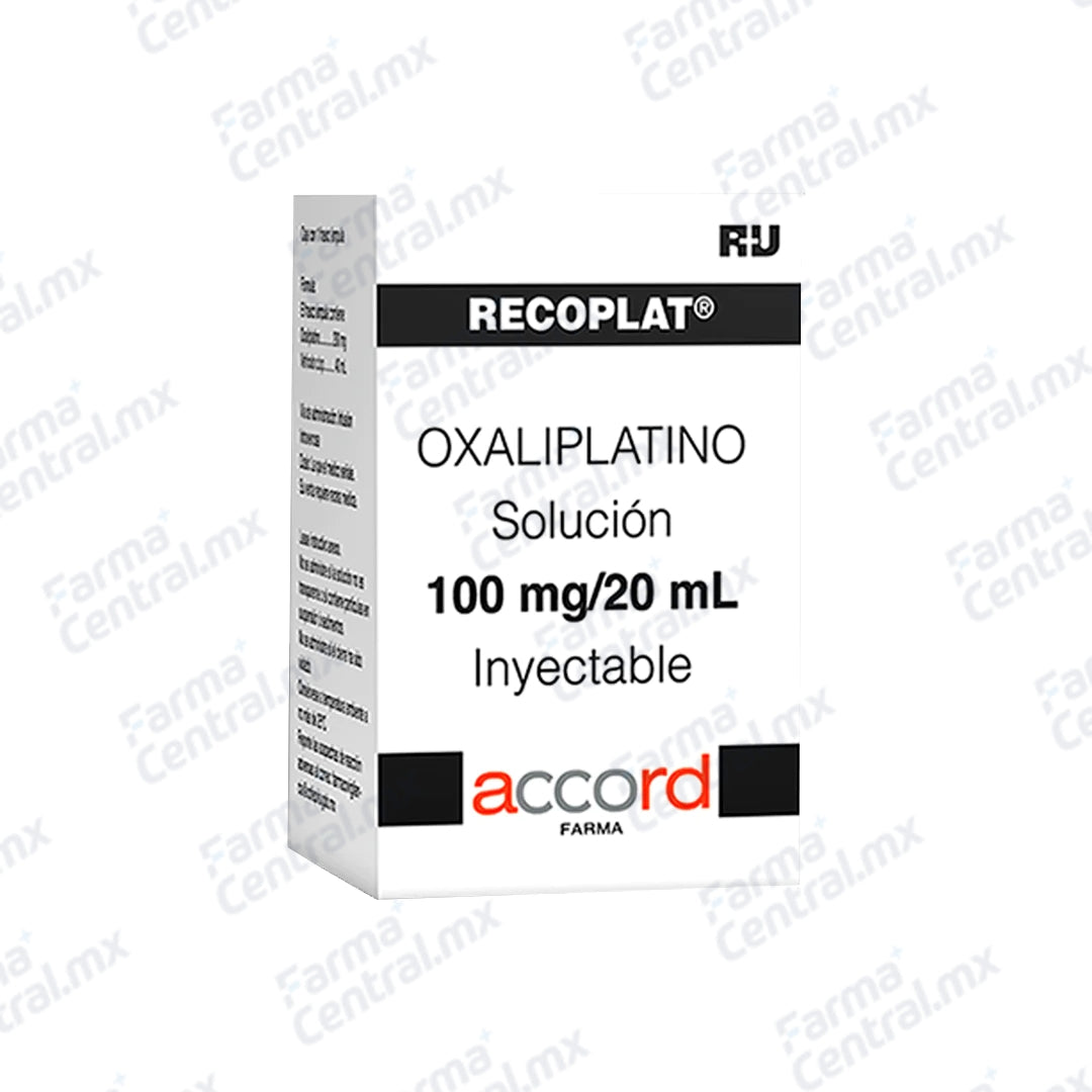 Recoplat 100 mg solucion inyectable - Oxaliplatino