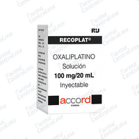 Recoplat 100 mg solucion inyectable - Oxaliplatino