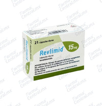 Revlimid 15 mg con 21 capsulas - Lenalidomida
