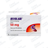 Revolade 50 mg con 28 tabletas - Eltrombopag olamine