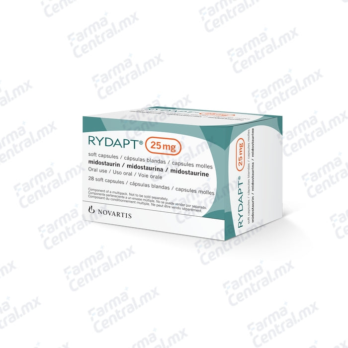 Rydapt 25 mg con 112 capsulas - Midostaurina