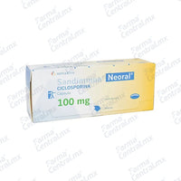 Sandimmun Neoral 100 mg con 50 capsulas - Ciclosporina