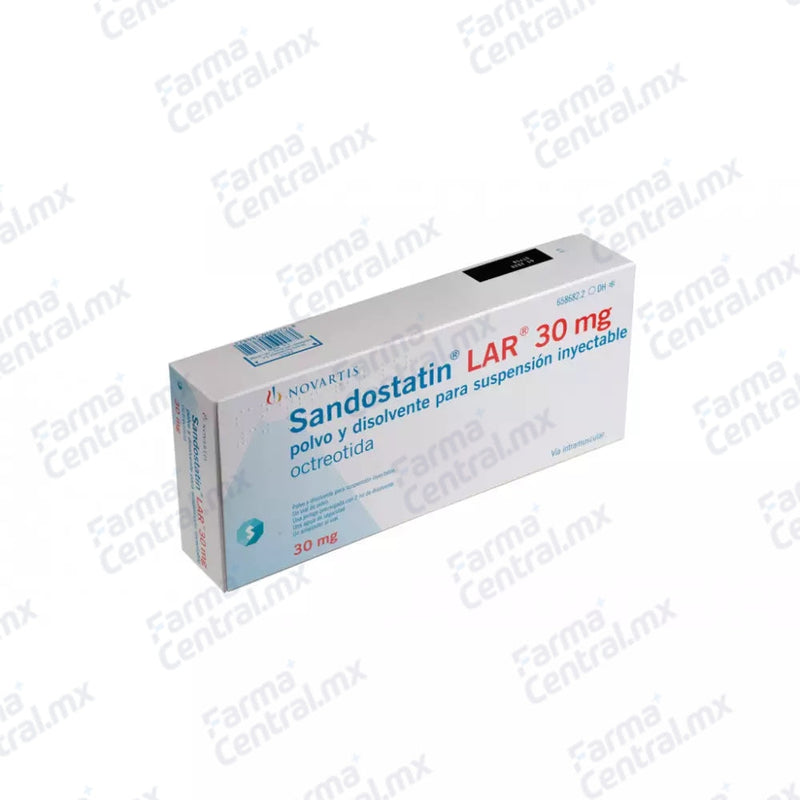 Sandostatina LAR 30 mg emulsion inyectable - Octreotida