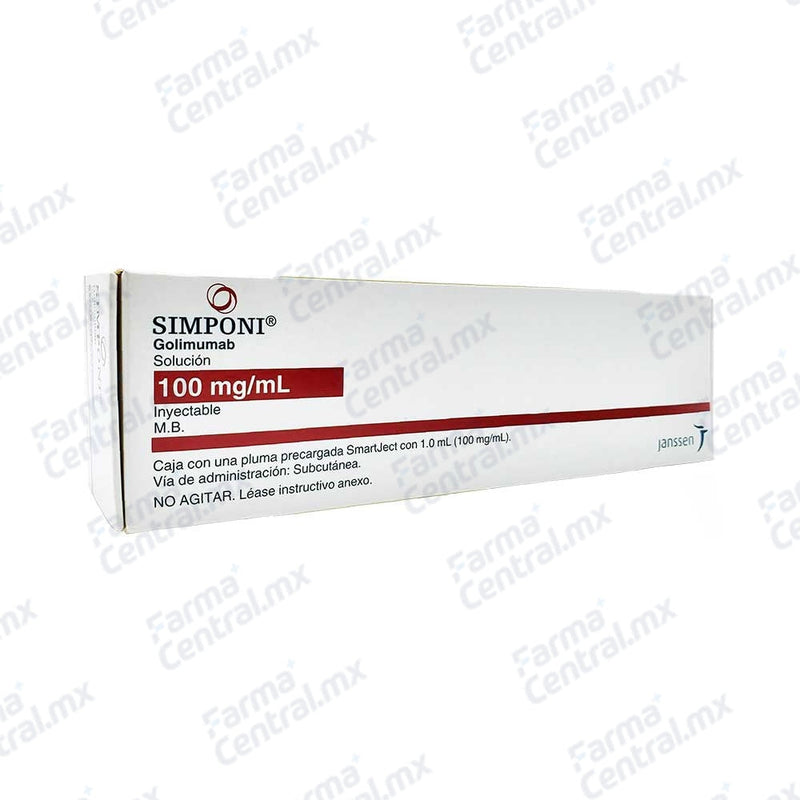 Simponi 100 mg solucion inyectable - Golimumab