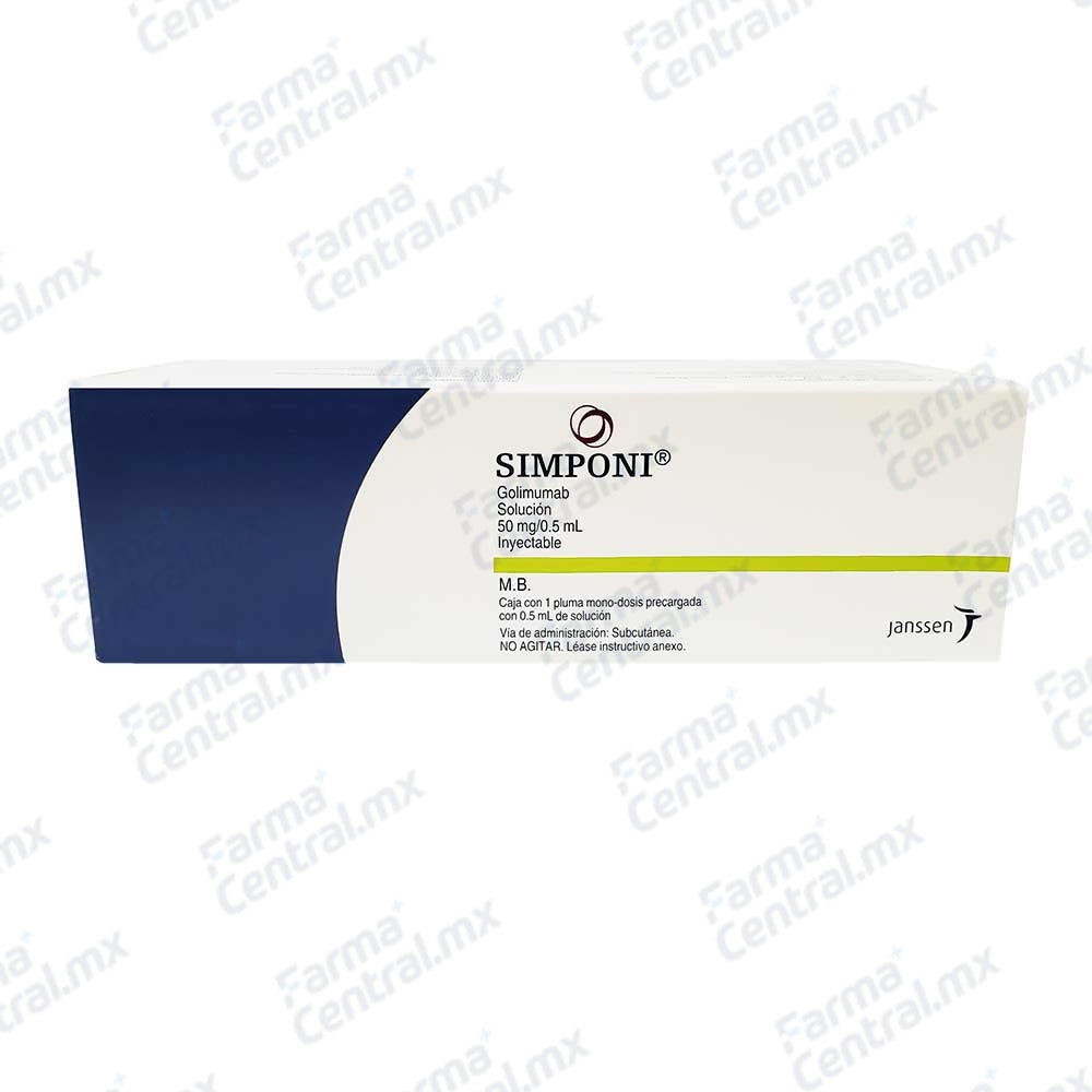 Simponi 50 mg solucion inyectable - Golimumab