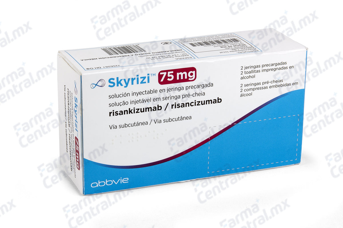 Skyrizi 75 mg con 2 jeringas prellenadas - Risankizumab