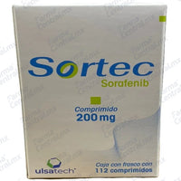 Sortec 200 mg con 112 comprimidos - Sorafenib