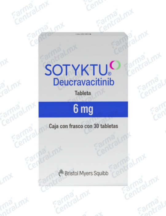 Sotyktu 6 mg con 30 tabletas - Deucravacitinib