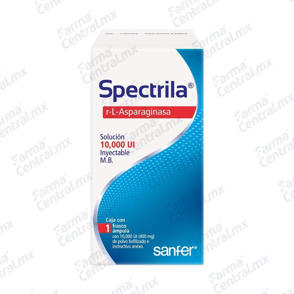 Spectrila 10,000 ui solucion inyectable - r-L Asparaginasa