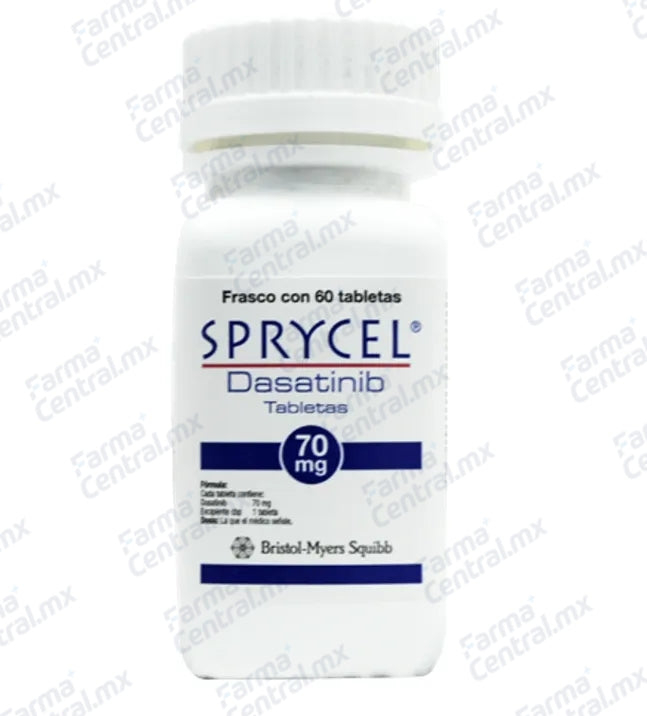 Sprycel 70 mg con 60 tabletas - Dasatinib