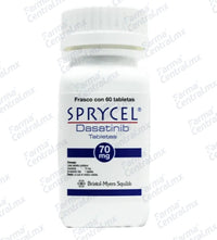 Sprycel 70 mg con 60 tabletas - Dasatinib