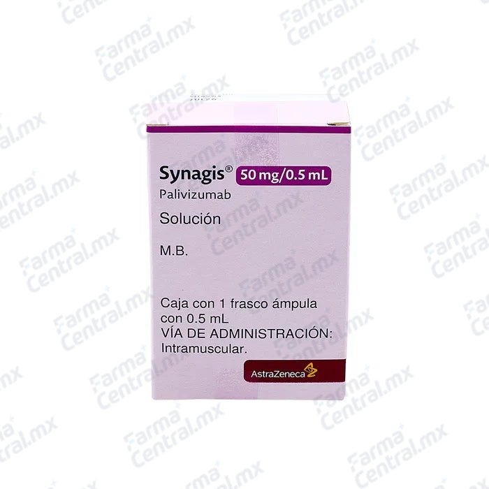 Synagis 50mg inyectable (Palivizumab)