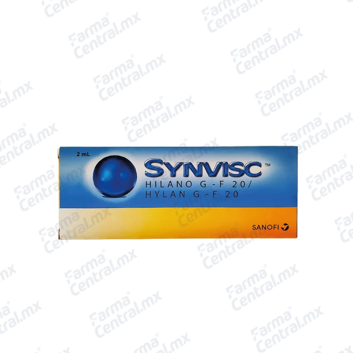 Synvisc 2 mL 20 Hilano inyectable - Hilano G-F 20