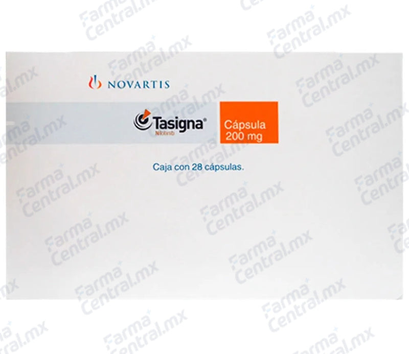 Tasigna 200 mg con 28 capsulas - Nilotinib