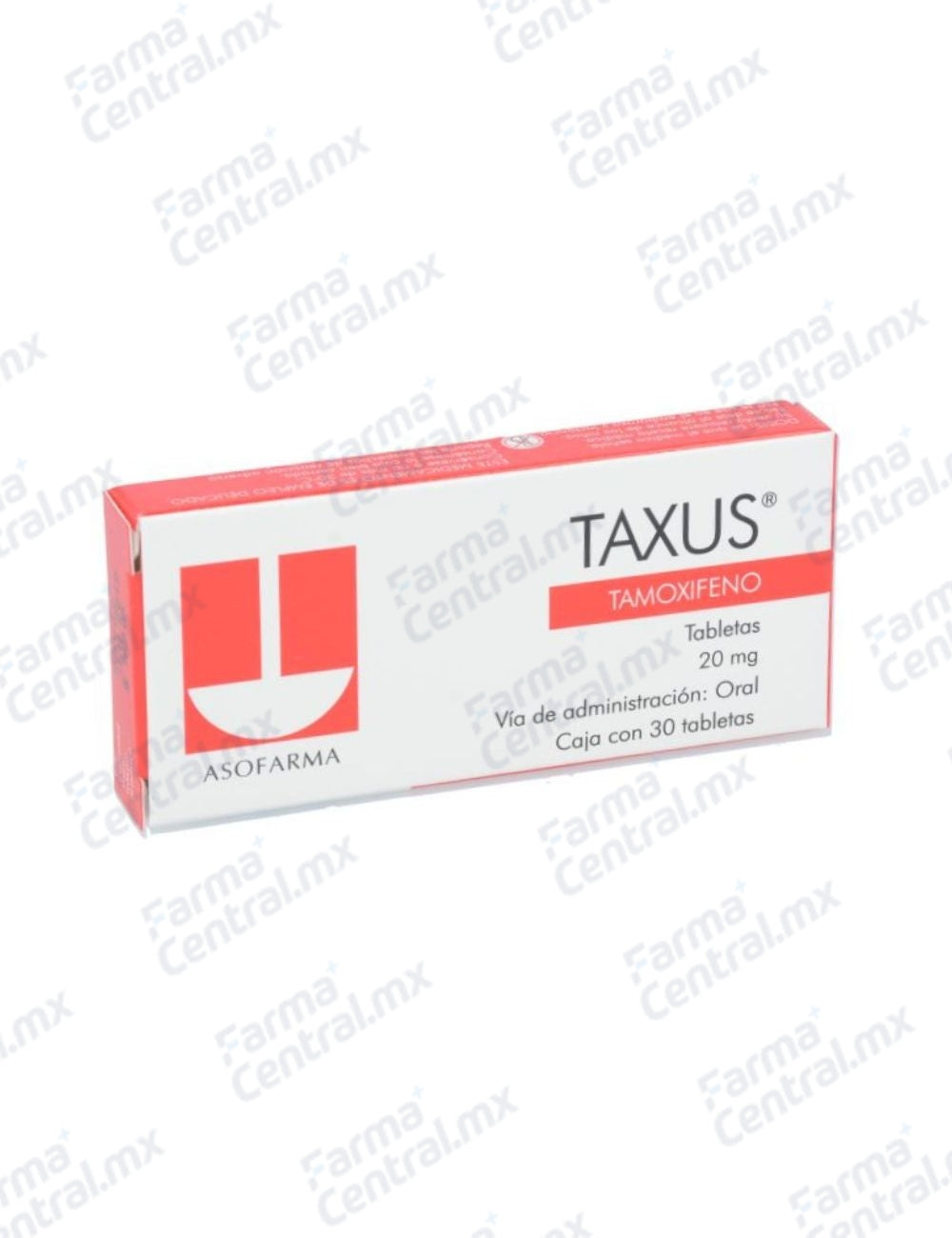 Taxus 20 mg con 30 tabletas - Tamoxifeno