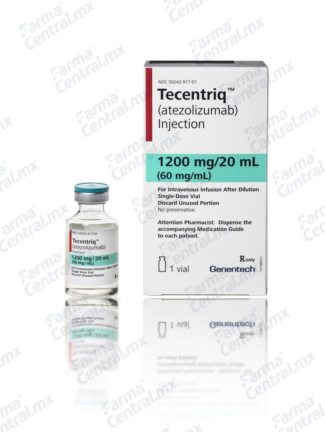 Tecentriq 1200 mg solucion inyectable - Atezolizumab - Farma Central