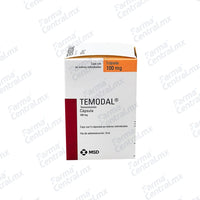 Temodal 100 mg con 5 capsulas - Temozolomida