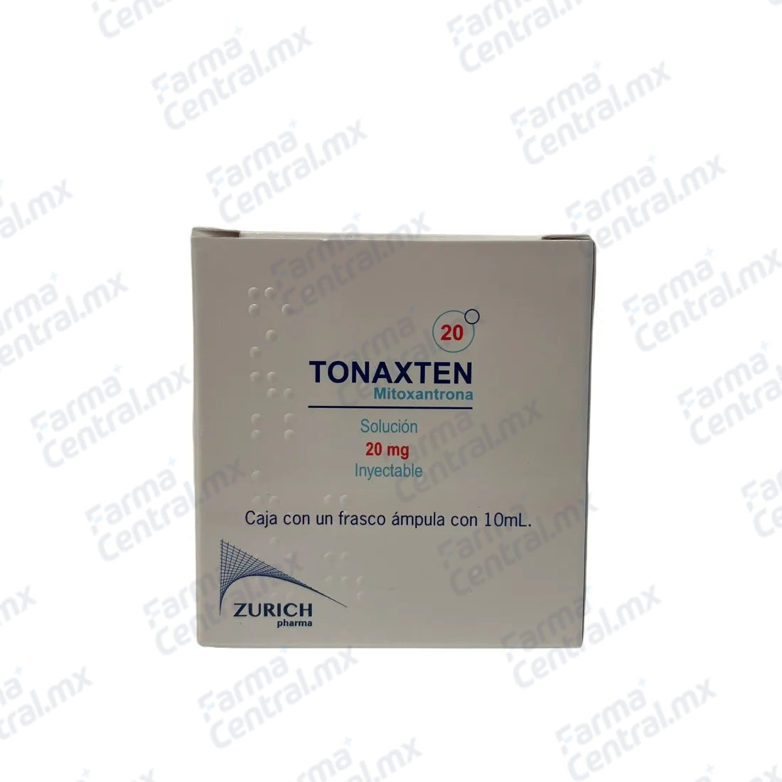 Tonaxten 20 mg solucion inyectable - Mitoxantrona