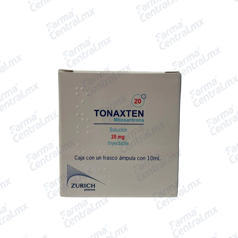 Tonaxten 20 mg solucion inyectable - Mitoxantrona