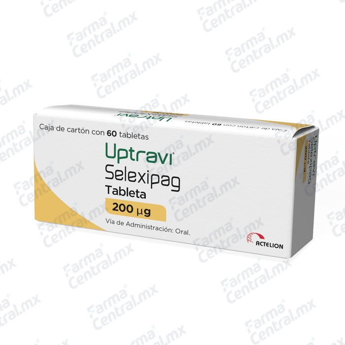 Uptravi 200 mcg con 60 tabletas - Selexipag