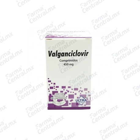 Valganciclovir 450 mg con 60 comprimidos