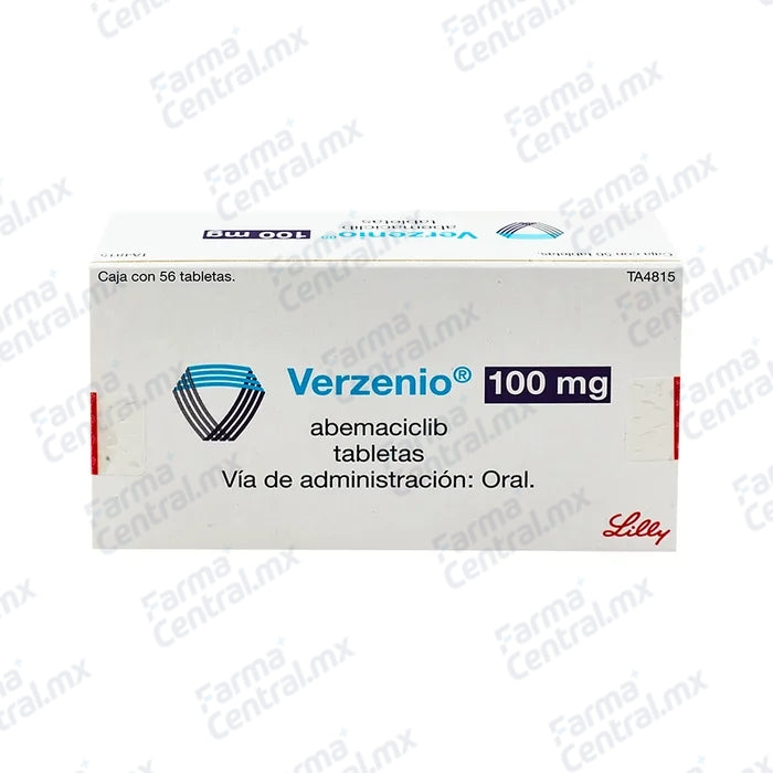 Verzenio 100 mg con 56 tabletas - Abemaciclib