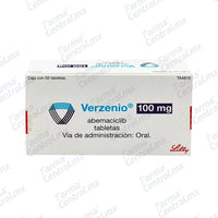 Verzenio 100 mg con 56 tabletas - Abemaciclib