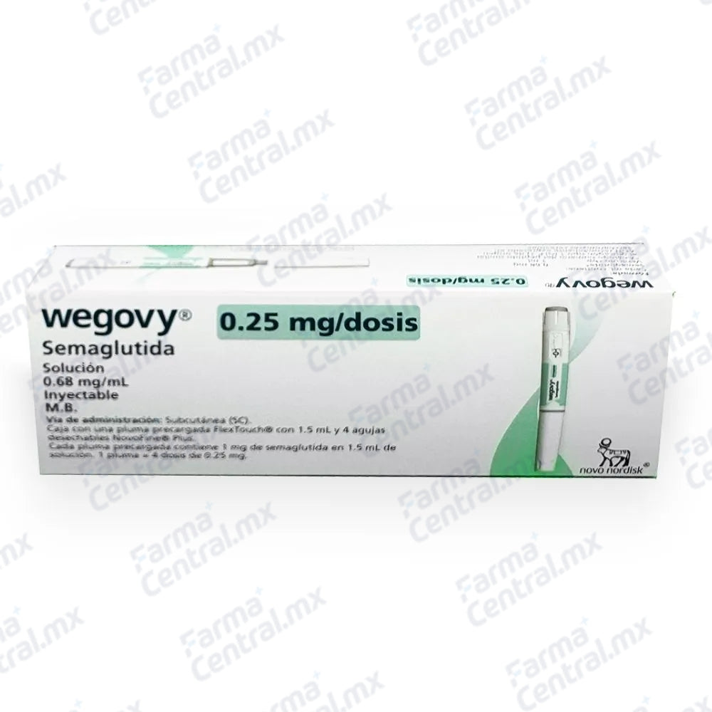 Wegovy 0.25mg dosis - Semaglutida
