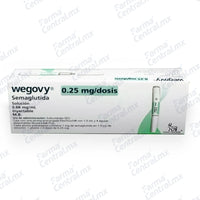 Wegovy 0.25mg dosis - Semaglutida