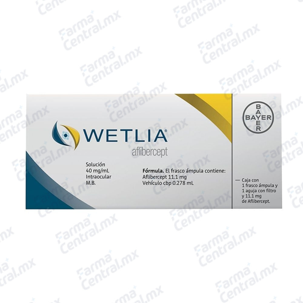 Wetlia 40 mg solucion inyectable - Aflibercept