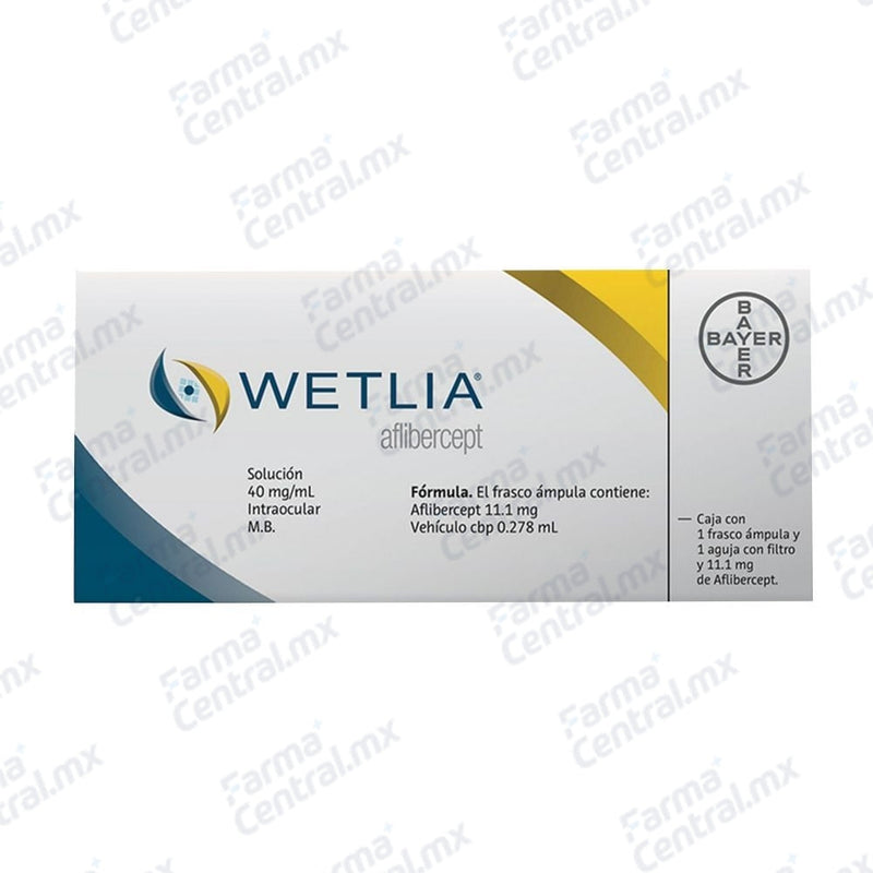 Wetlia 40 mg solucion inyectable - Aflibercept
