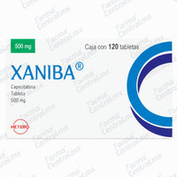Xaniba 500 mg con 120 tabletas - Capecitabina