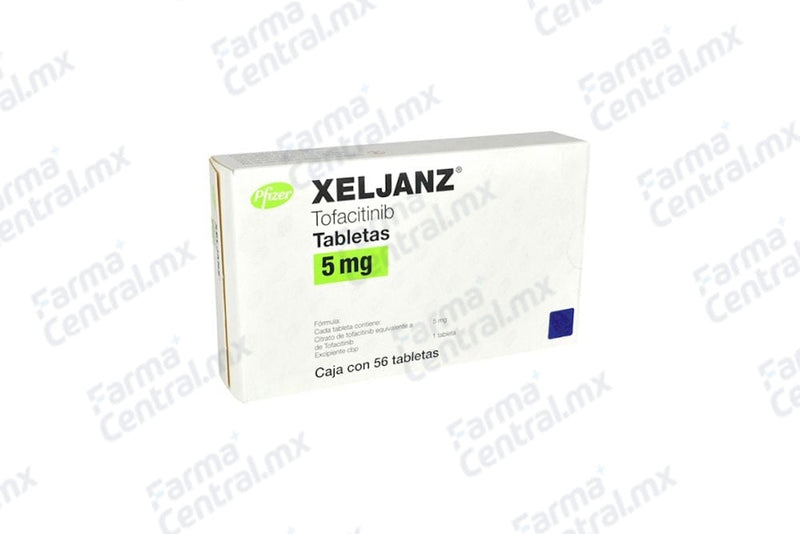 Xeljanz 5 mg con 28 tabletas - Tofacitinib