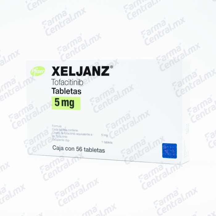 Xeljanz 5 mg con 56 tabletas - Tofacitinib