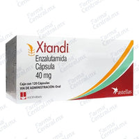 Xtandi 40 mg con 120 capsulas - Enzalutamida