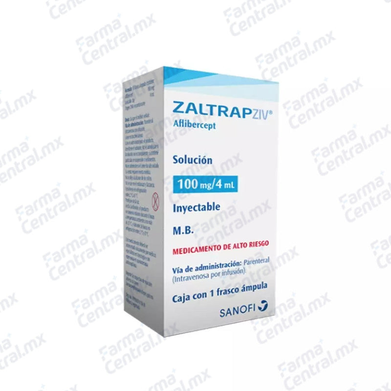 ZaltrapZiv 100 mg solucion inyectable - Aflibercept