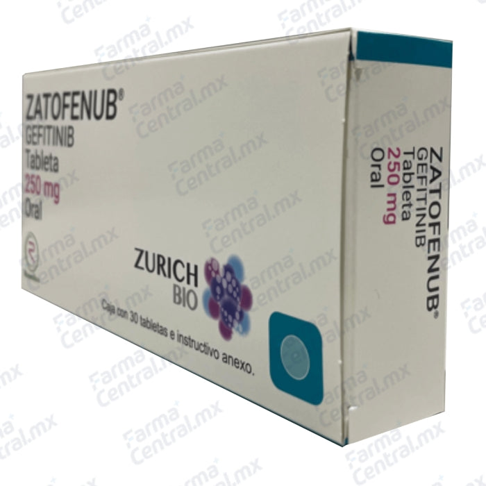 Zatofenub 250mg con 30 tabletas - Gefitinib