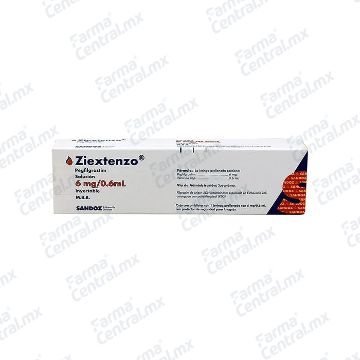 Ziextenzo 6 mg solucion inyectable - Pegfilgrastim