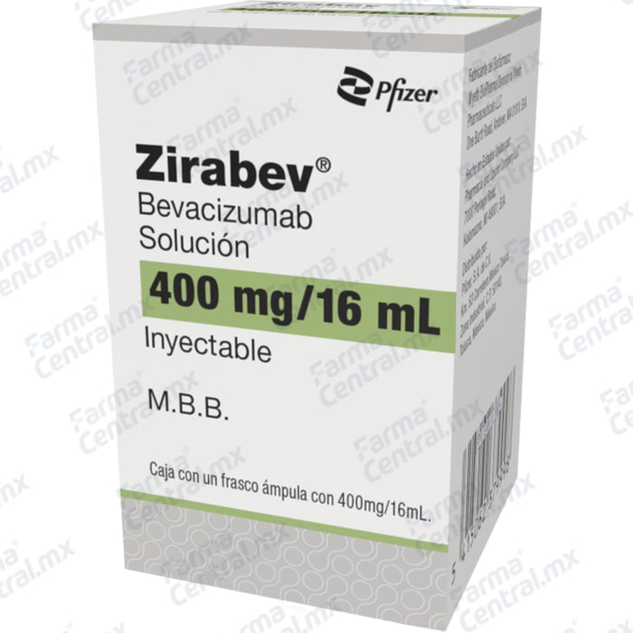 Zirabev 400 mg solucion inyectable - Bevacizumab