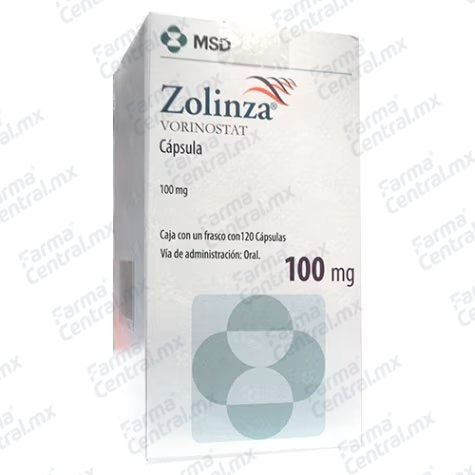Zolinza 100 mg con 120 capsulas - Vorinostat