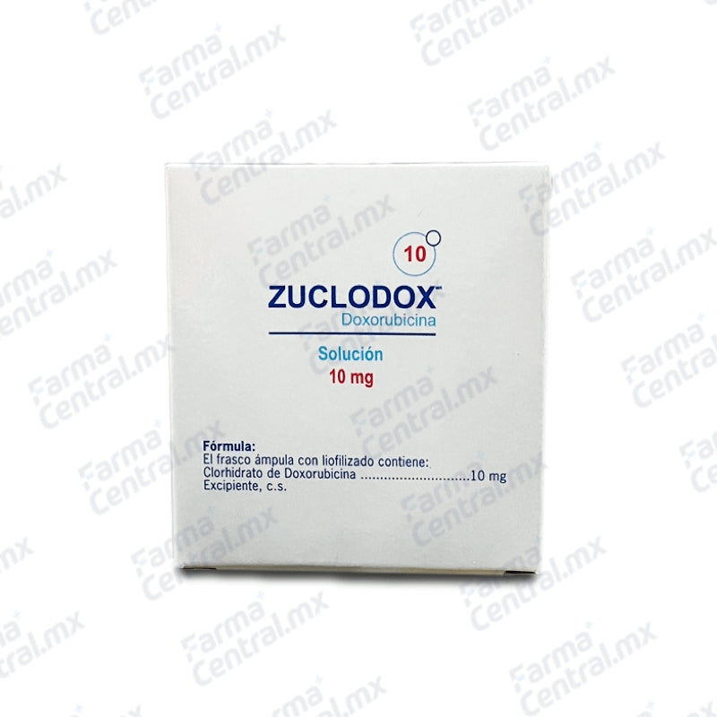 Zuclodox 10 mg solucion inyectable - Doxorubicina