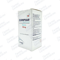 Zuriphar 100 mg con 5 capsulas - Temozolomida