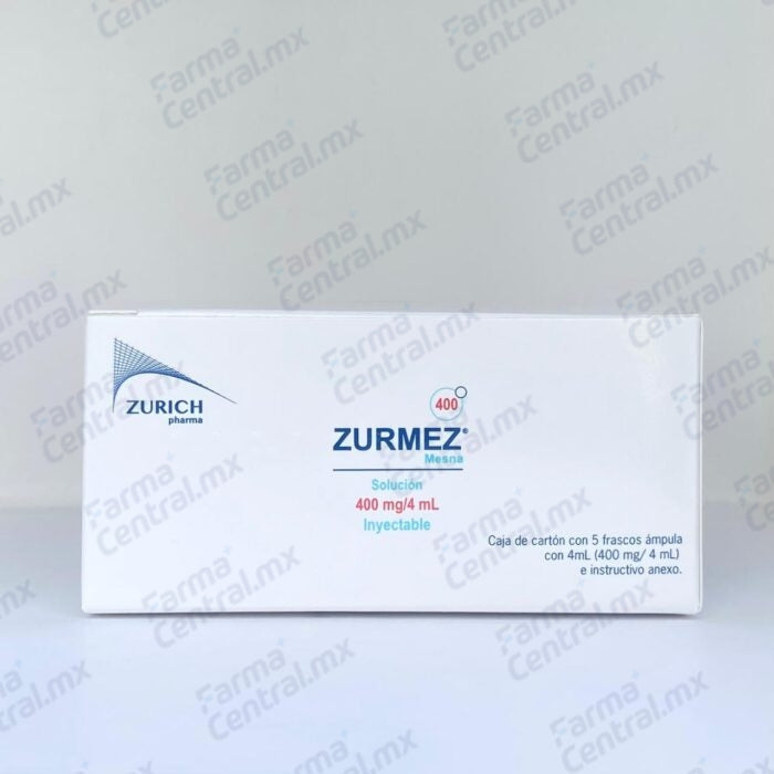 Zurmez 400 mg solucion inyectable - Mesna