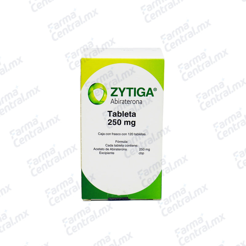 Zytiga 250 mg con 120 tabletas - Abiraterona